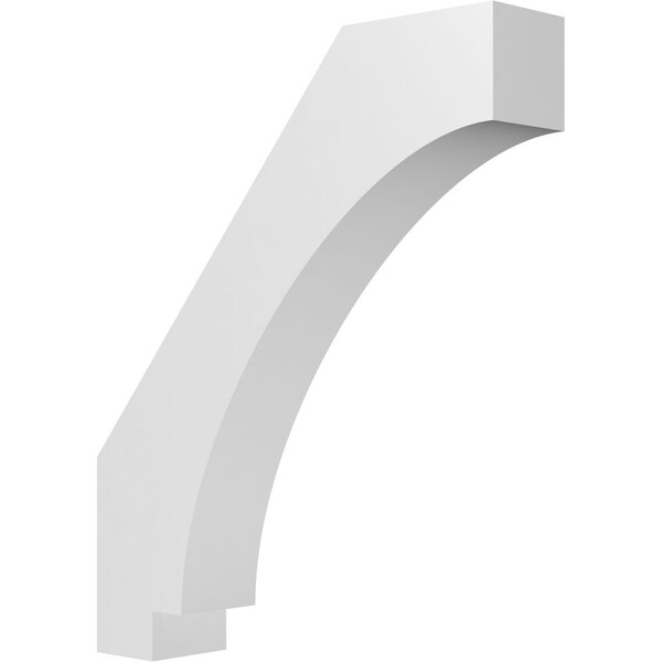 Ekena Millwork 6-in. W x 28-in. D x 34-in. H Imperial Architectural Grade PVC Knee Brace BRCP06X28X34IMP - main